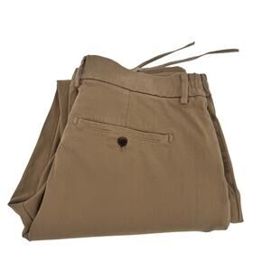 Wills Flint+Tinder Pants Mens 36 (37x34 ACTUAL) Khaki Tan Straight Coastal Chino